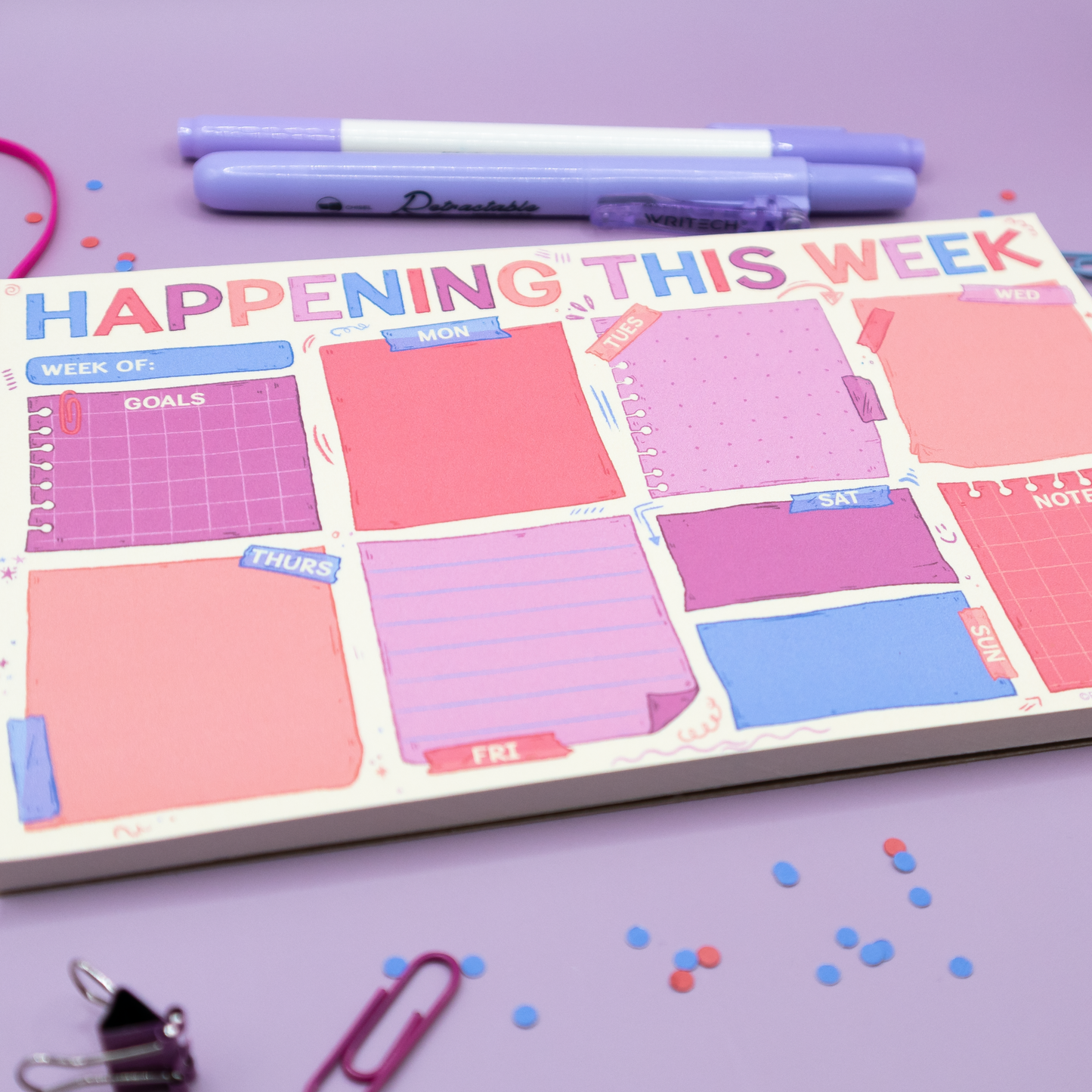 Keep Your Notes | Weekly Planner Pad