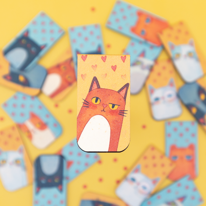 Cat Lover | Magnet Bookmark