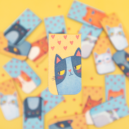 Cat Lover | Magnet Bookmark