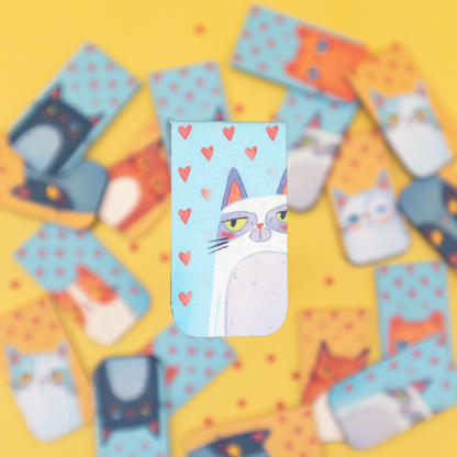 Cat Lover | Magnet Bookmark