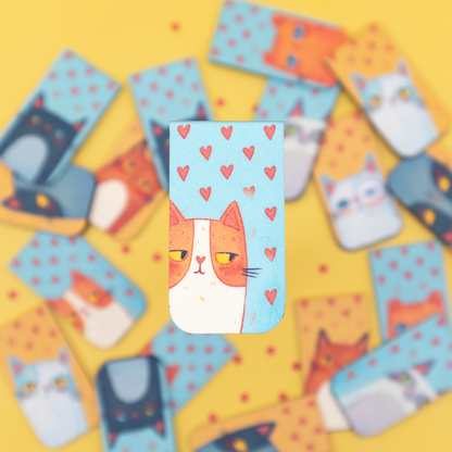 Cat Lover | Magnet Bookmark