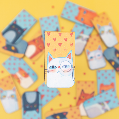 Cat Lover | Magnet Bookmark