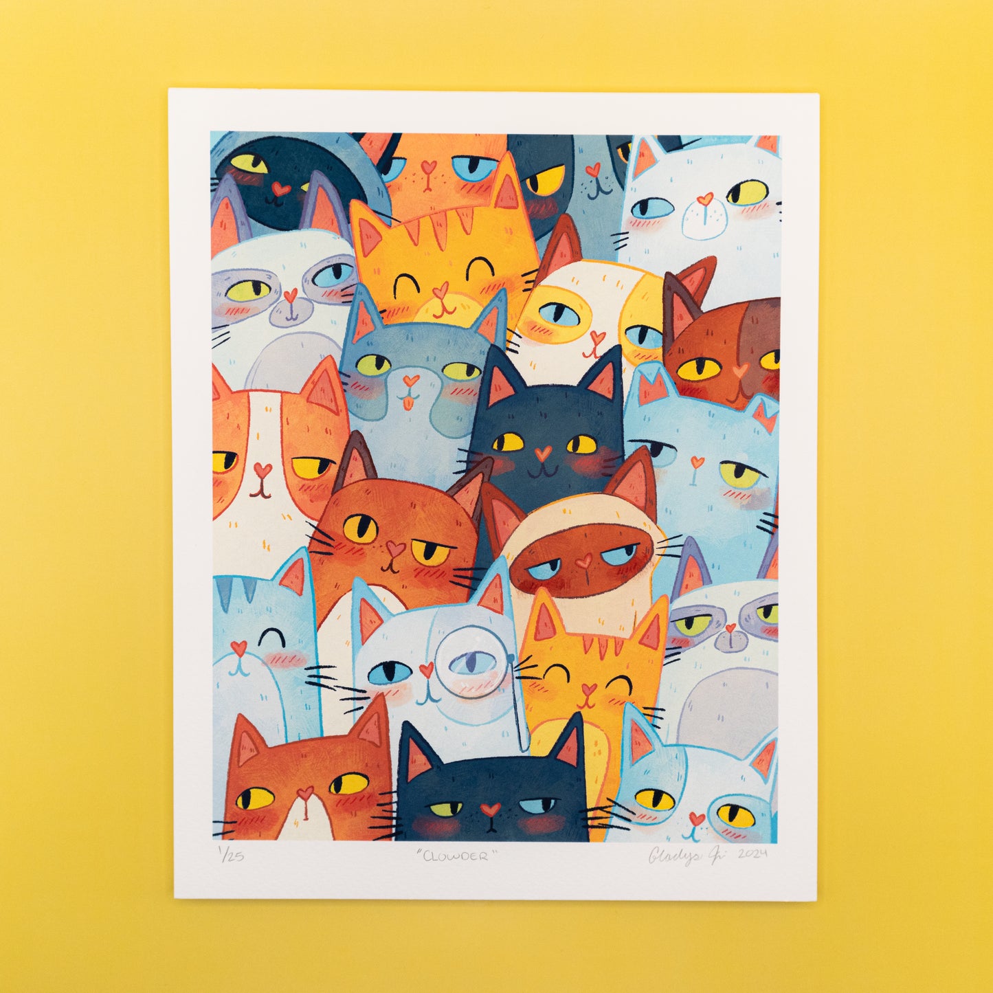 Clowder | Limited Edition Art Print