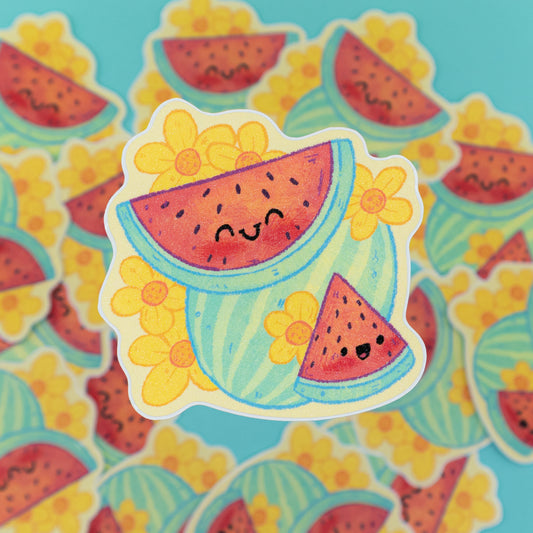 Fruitful Delights | Wholesome Watermelon | Vinyl Sticker