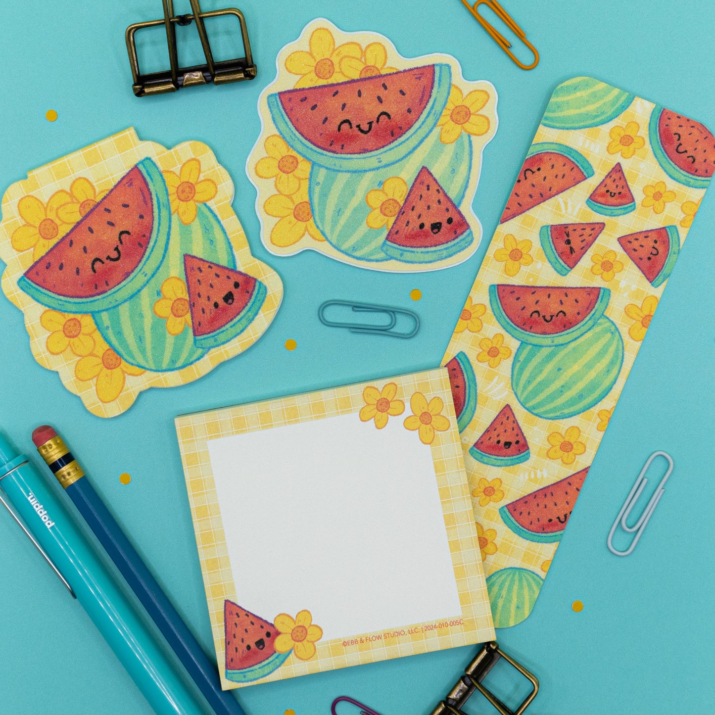 Fruitful Delights | Wholesome Watermelon | Mini Memo pad