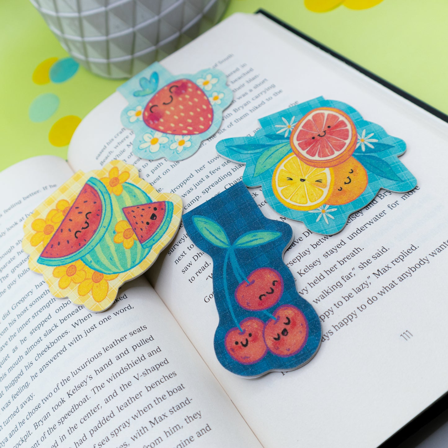 Fruitful Delights | Magnetic Bookmark | Set or Single