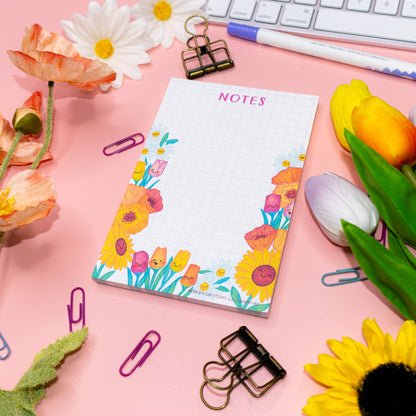 In Full Bloom | Blank Notepad