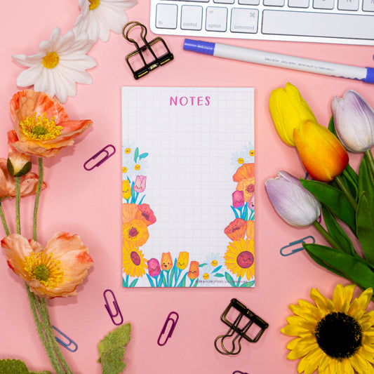 In Full Bloom | Blank Notepad